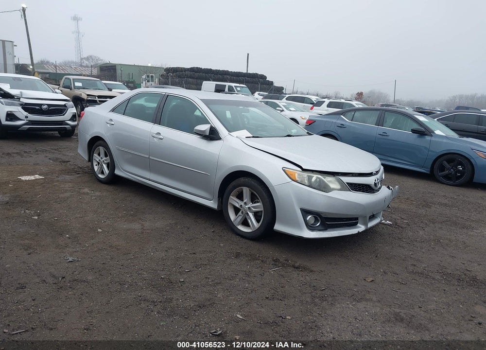 2012 TOYOTA CAMRY SE VIN: 4T1BF1FK5CU018265