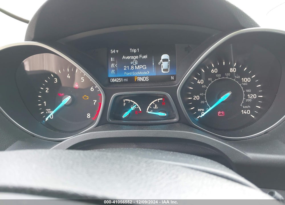 2017 FORD ESCAPE SE VIN: 1FMCU9G99HUD45599