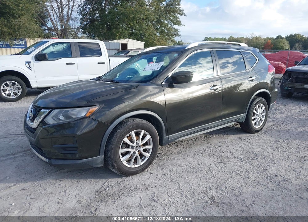 2017 NISSAN ROGUE SV VIN: KNMAT2MT4HP501648