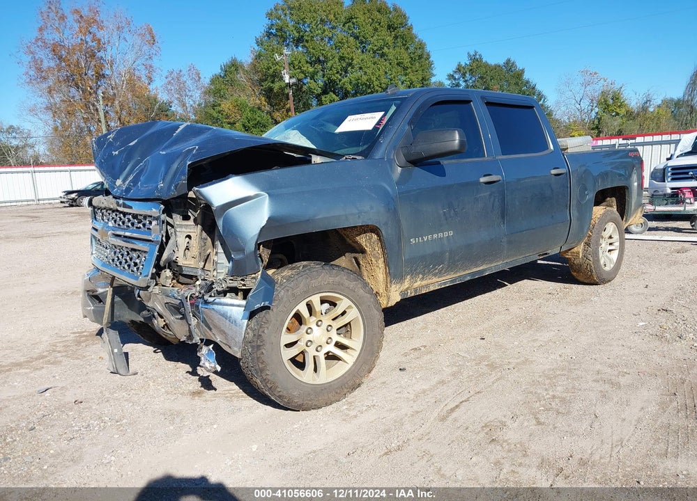 2014 CHEVROLET SILVERADO 1500 1LT VIN: 3GCUKREC0EG244317