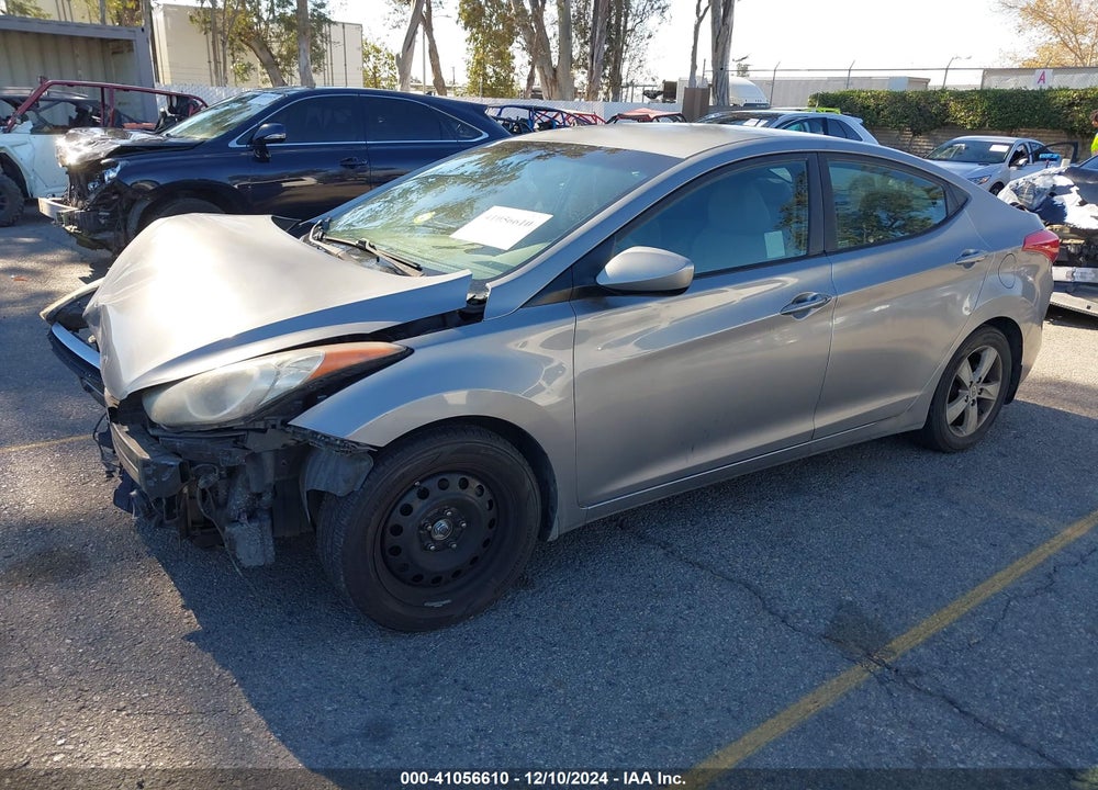 2012 HYUNDAI ELANTRA VIN: KMHDH4AE2CU452908