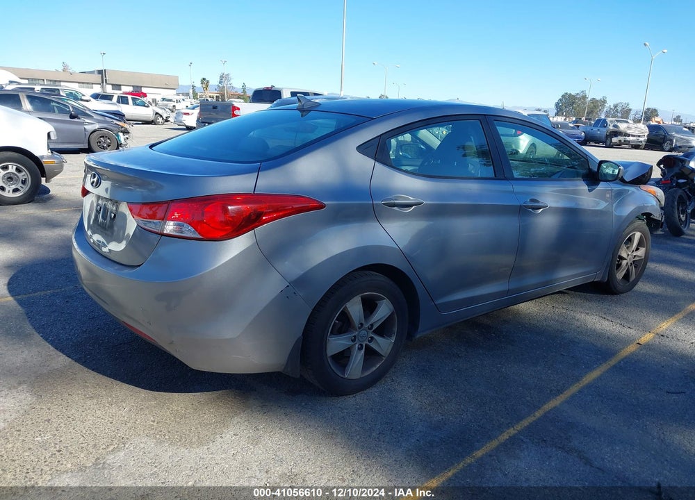 2012 HYUNDAI ELANTRA VIN: KMHDH4AE2CU452908
