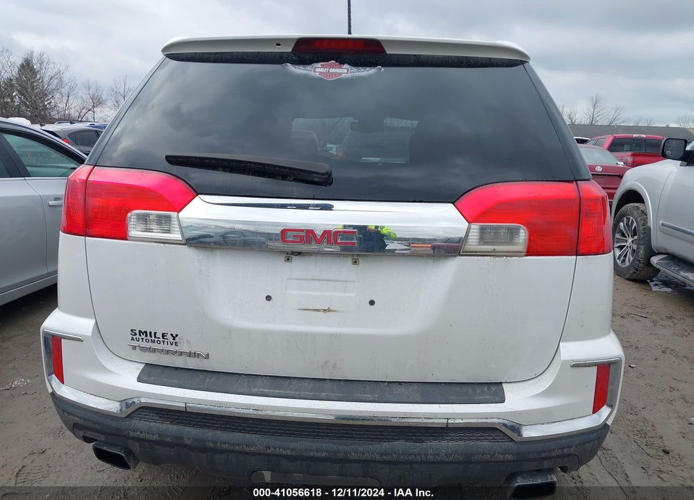 2017 GMC TERRAIN SLE-2 VIN: 2GKFLNE39H6252273