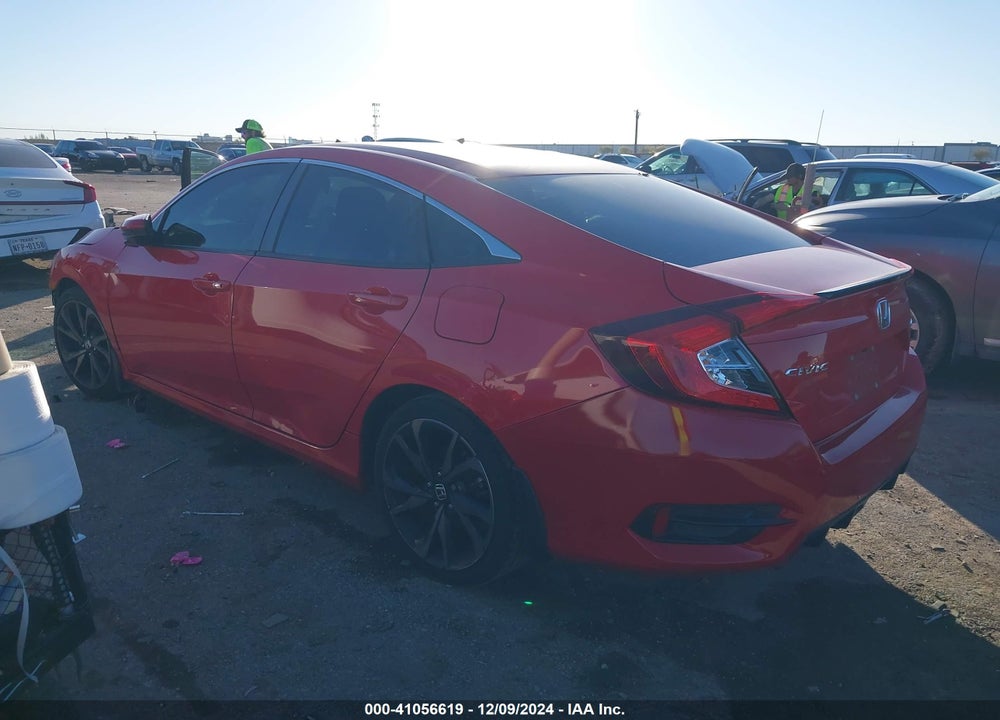 2020 HONDA CIVIC VIN: 2HGFC2F8XLH588632