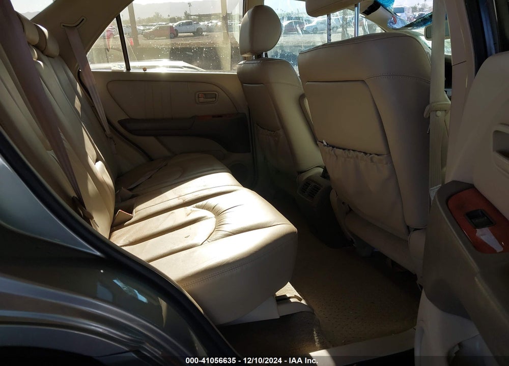 2000 LEXUS RX 300 VIN: JT6HF10U4Y0155518