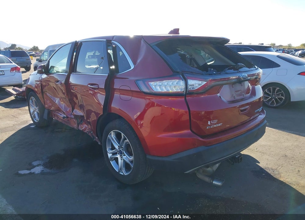 2017 FORD EDGE TITANIUM VIN: 2FMPK3K97HBB19644