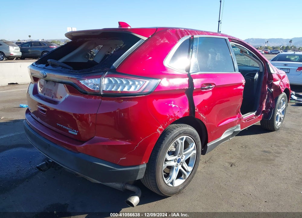 2017 FORD EDGE TITANIUM VIN: 2FMPK3K97HBB19644