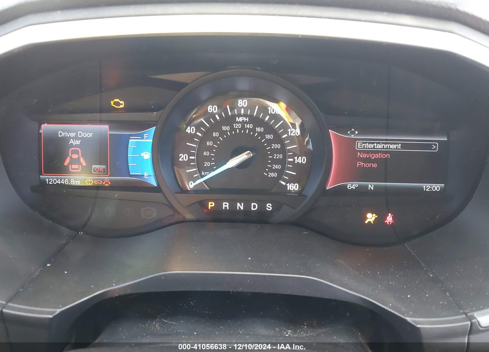 2017 FORD EDGE TITANIUM VIN: 2FMPK3K97HBB19644