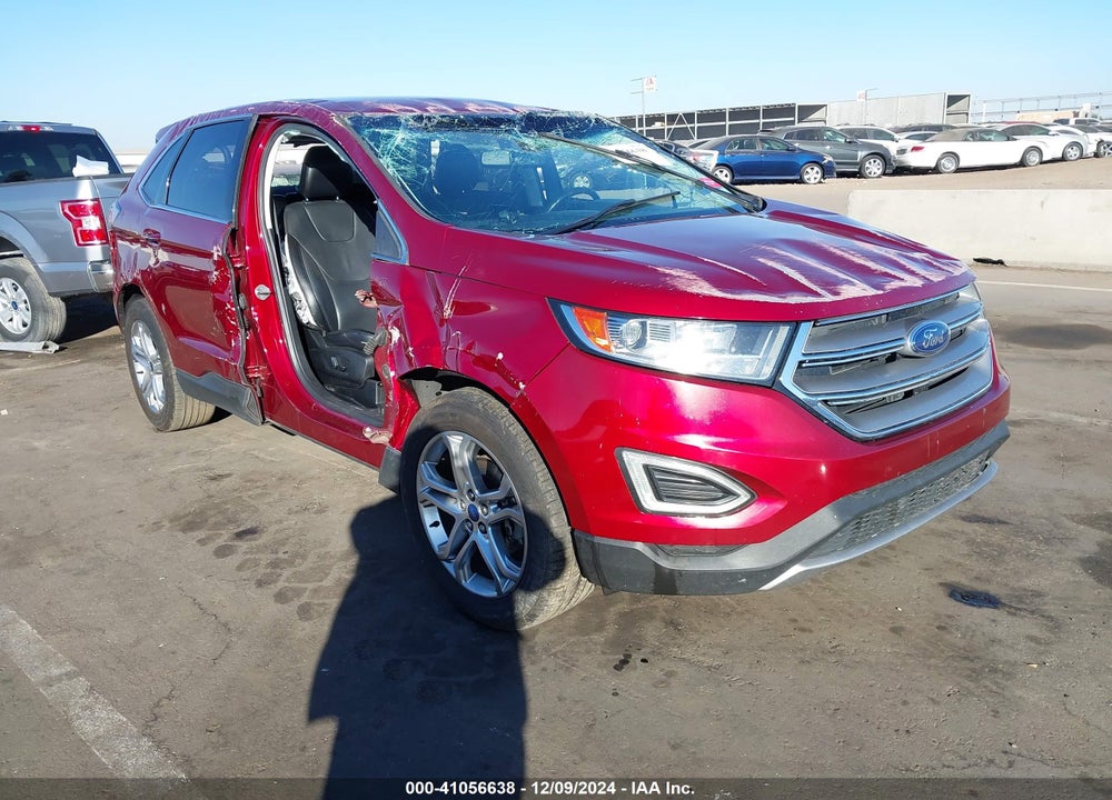 2017 FORD EDGE TITANIUM VIN: 2FMPK3K97HBB19644