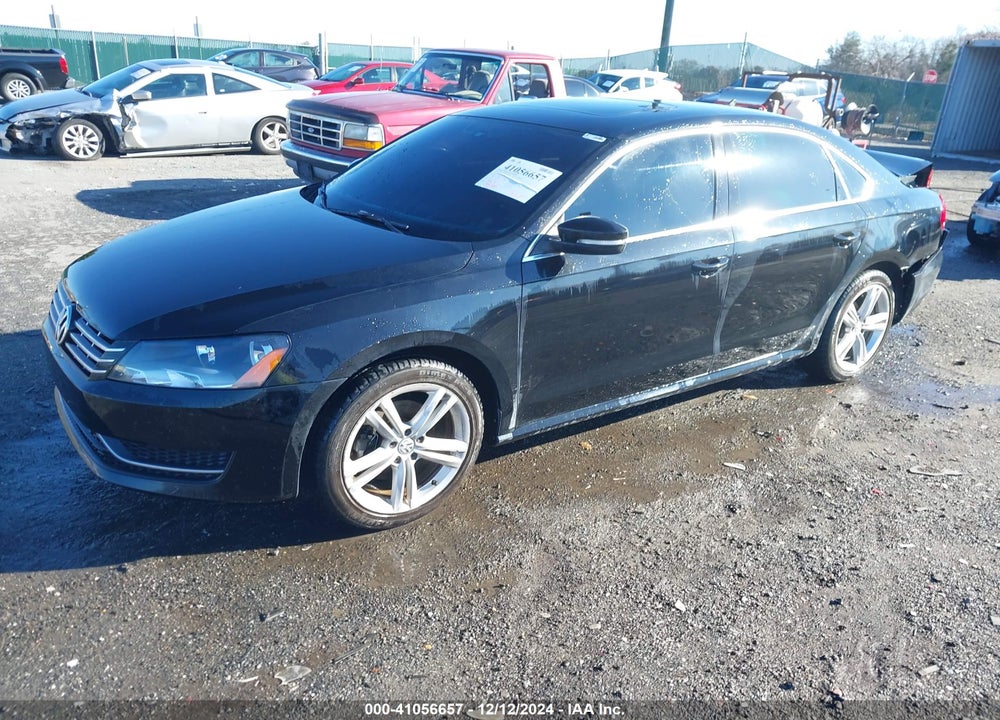 2014 VOLKSWAGEN PASSAT VIN: 1VWBN7A38EC086172