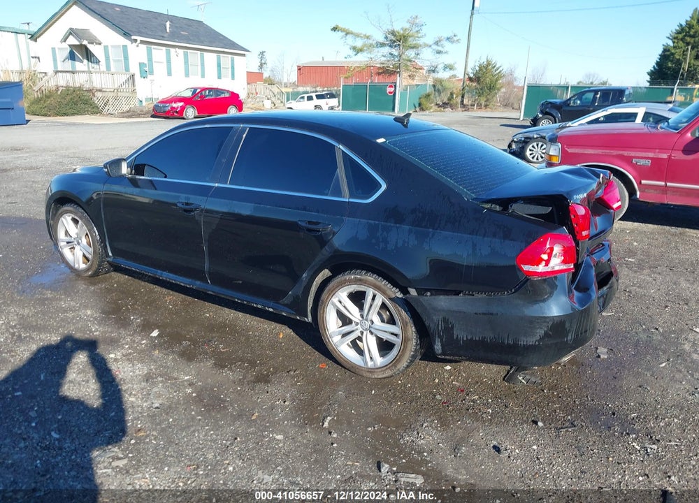 2014 VOLKSWAGEN PASSAT VIN: 1VWBN7A38EC086172