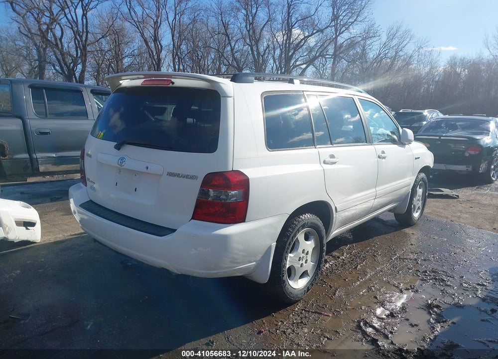 2005 TOYOTA HIGHLANDER LIMITED V6 VIN: JTEEP21A150095725