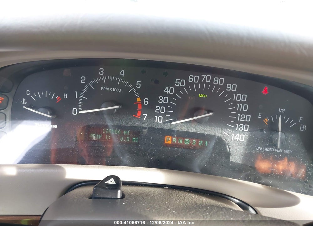 2002 BUICK PARK AVENUE VIN: 1G4CW54K824243972