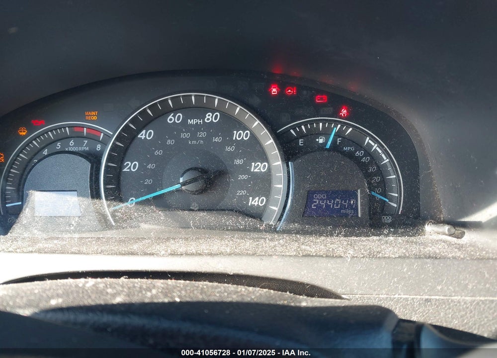 2012 TOYOTA CAMRY VIN: 4T1BF1FK7CU040400