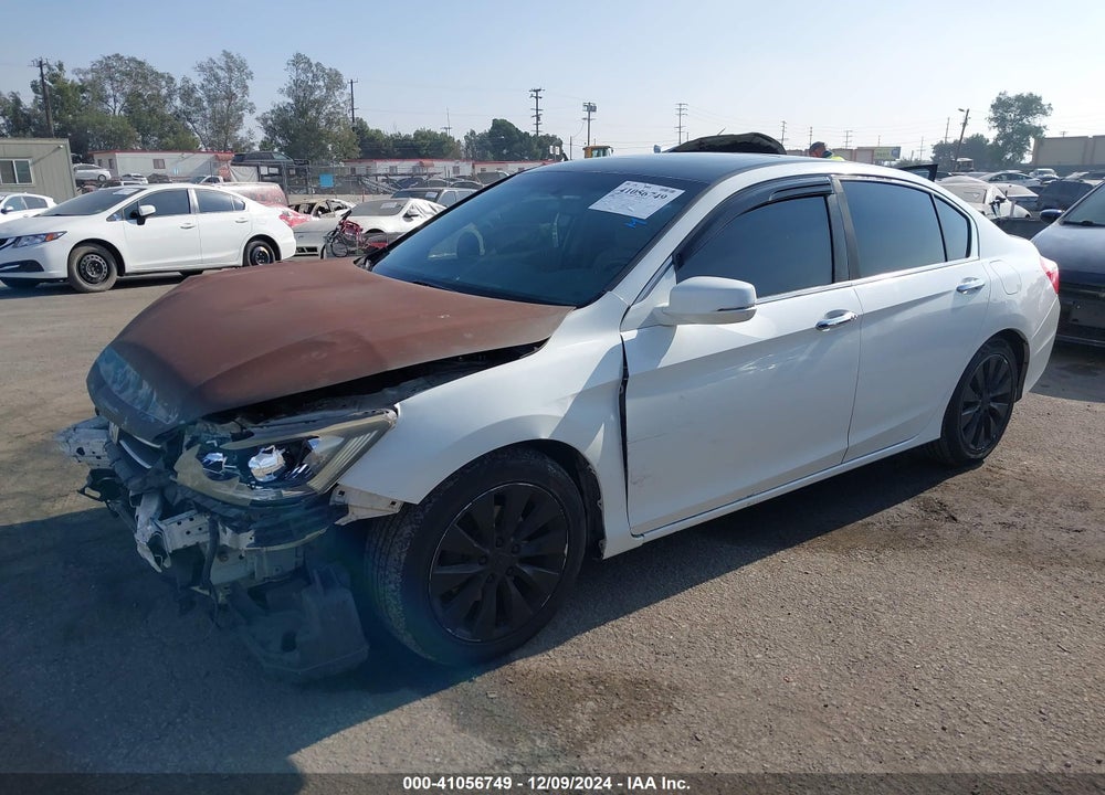 2013 HONDA ACCORD EX VIN: 1HGCR2F74DA089544