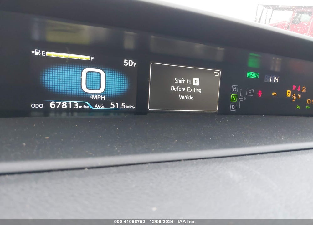 2021 TOYOTA PRIUS VIN: JTDKAMFU1M3150050