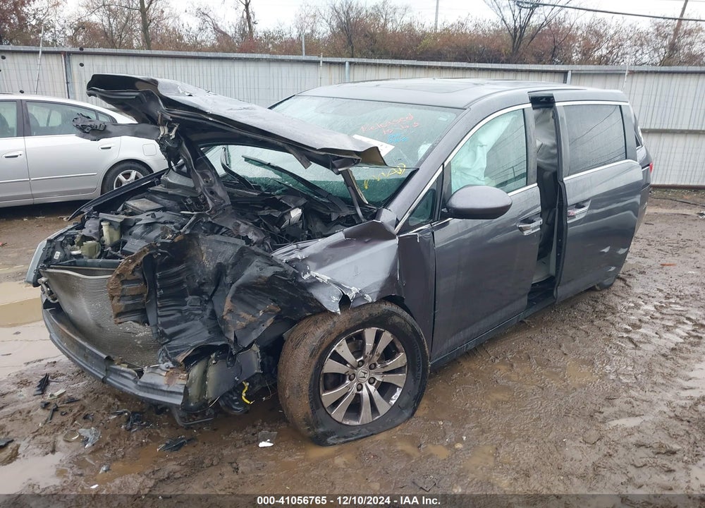 2016 HONDA ODYSSEY EX-L VIN: 5FNRL5H69GB017136