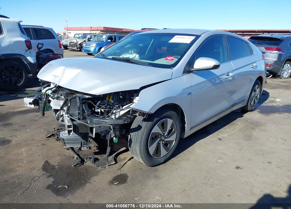 2017 HYUNDAI IONIQ HYBRID SEL VIN: KMHC75LC7HU057842
