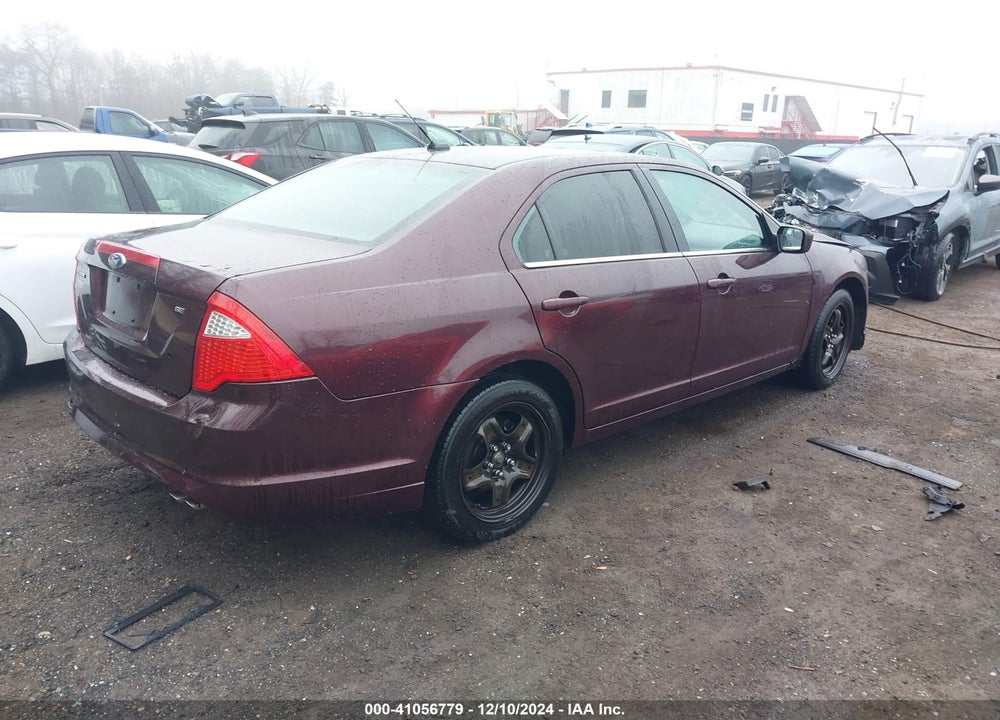 2011 FORD FUSION VIN: 3FAHP0HA0BR286999