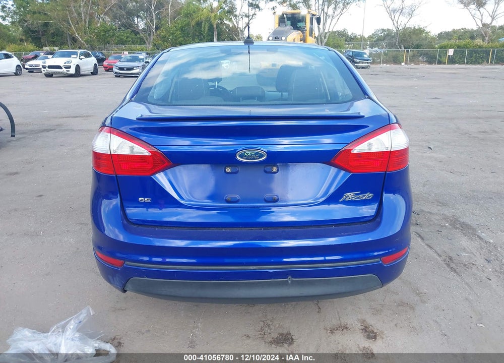 2015 FORD FIESTA SE VIN: 3FADP4BJ6FM196709