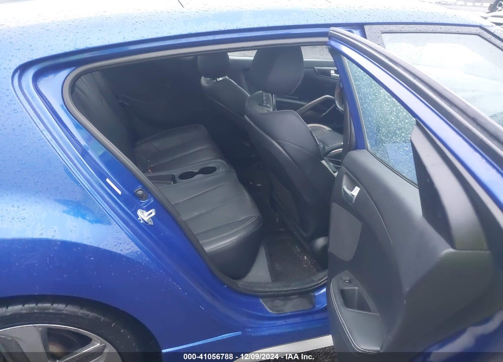 2013 HYUNDAI VELOSTER TURBO W/BLACK VIN: KMHTC6AE6DU116055