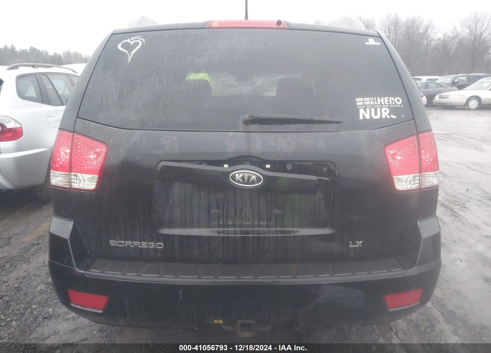 2009 KIA BORREGO LX V6 VIN: KNDJH741395020655