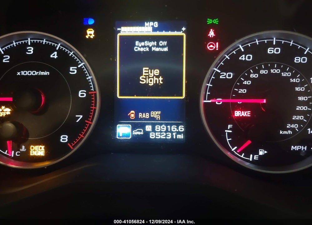 2019 SUBARU ASCENT PREMIUM VIN: 4S4WMAFD0K3437198