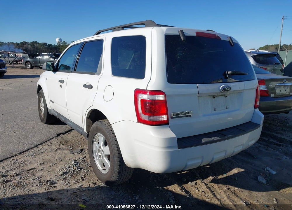 2008 FORD ESCAPE XLT VIN: 1FMCU03188KB93676