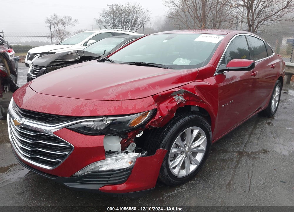 2021 CHEVROLET MALIBU FWD LT VIN: 1G1ZD5ST8MF083687