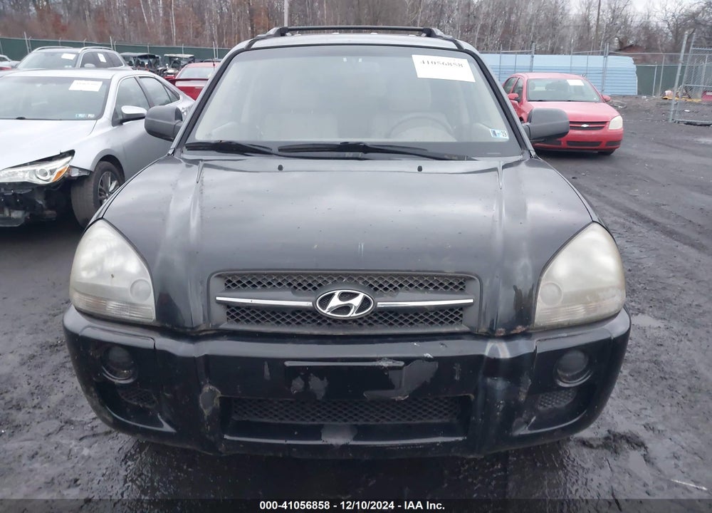 2008 HYUNDAI TUCSON GLS VIN: KM8JM12B78U896651