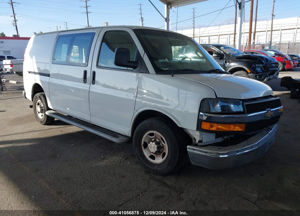 2018 CHEVROLET EXPRESS 2500 WORK VAN VIN: 1GCWGAFG8J1904335