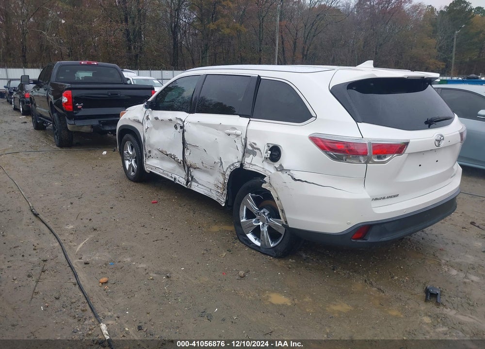 2015 TOYOTA HIGHLANDER LIMITED V6 VIN: 5TDYKRFH1FS053990