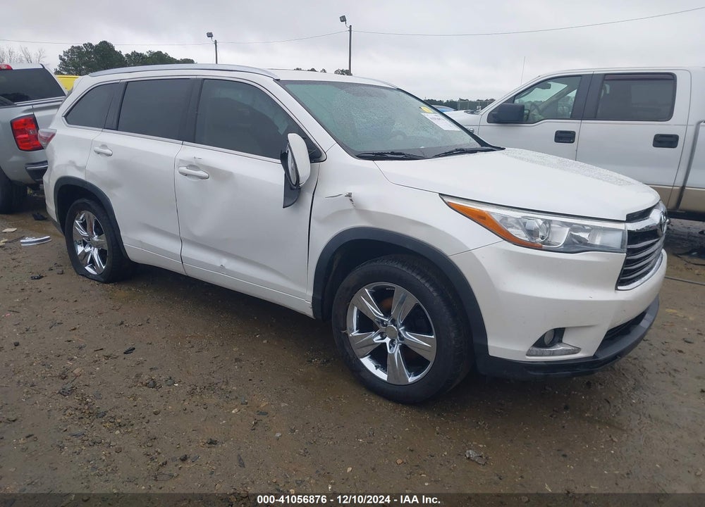 2015 TOYOTA HIGHLANDER LIMITED V6 VIN: 5TDYKRFH1FS053990