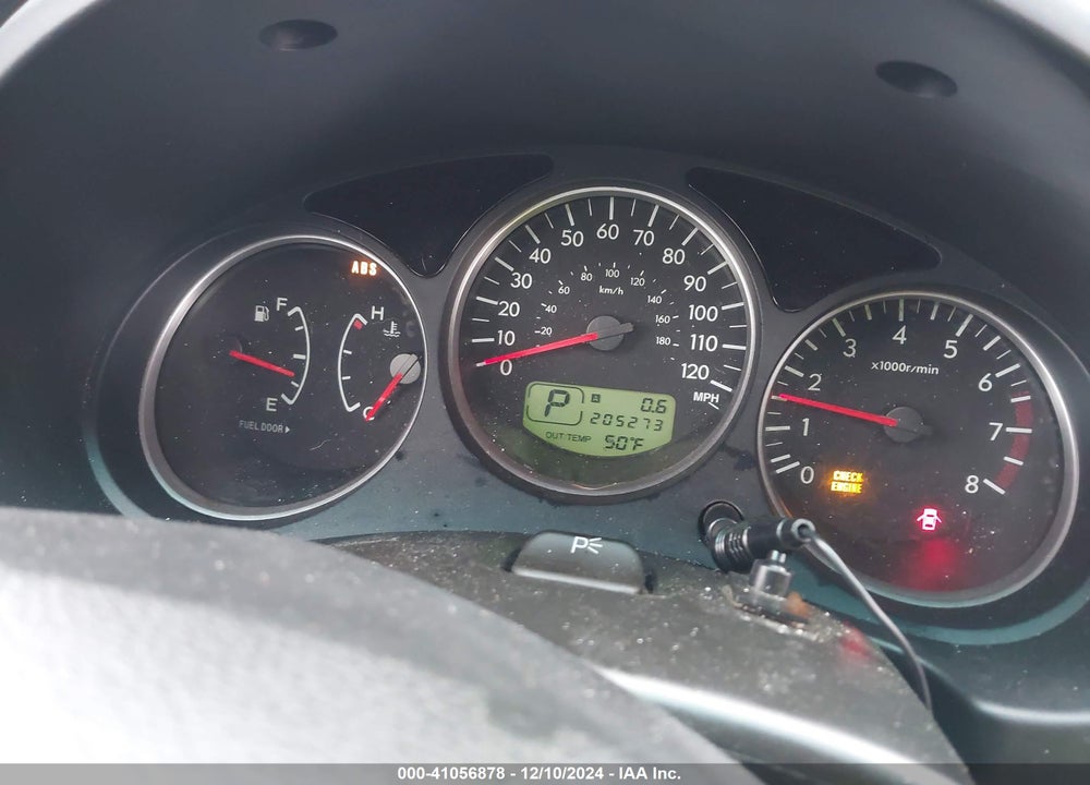 2006 SUBARU FORESTER VIN: JF1SG65666H751849