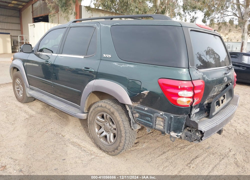 2002 TOYOTA SEQUOIA SR5 V8 VIN: 5TDZT34A52S093696