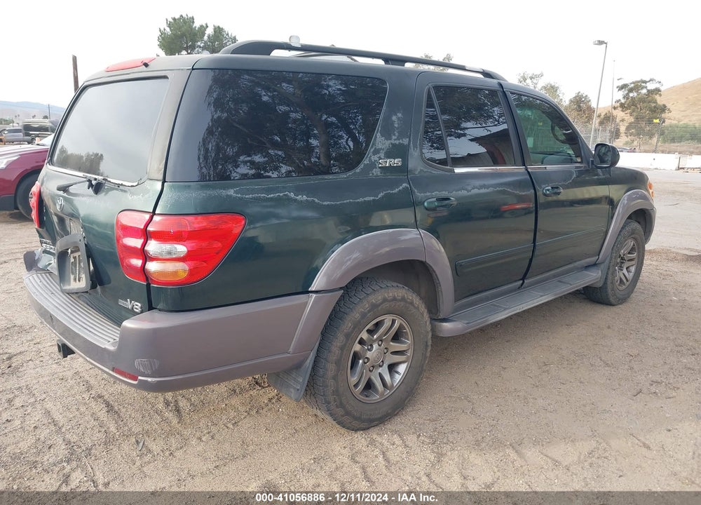 2002 TOYOTA SEQUOIA SR5 V8 VIN: 5TDZT34A52S093696