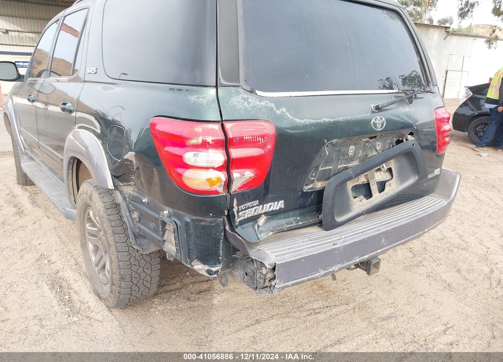 2002 TOYOTA SEQUOIA SR5 V8 VIN: 5TDZT34A52S093696