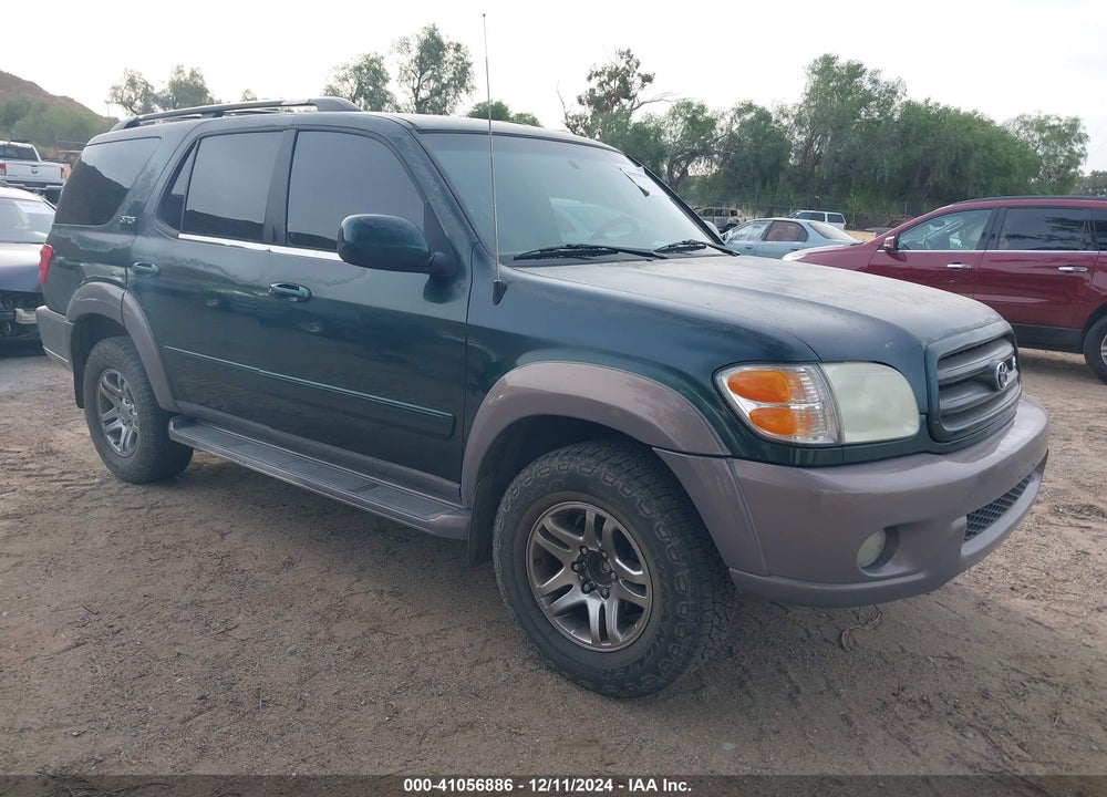 2002 TOYOTA SEQUOIA SR5 V8 VIN: 5TDZT34A52S093696
