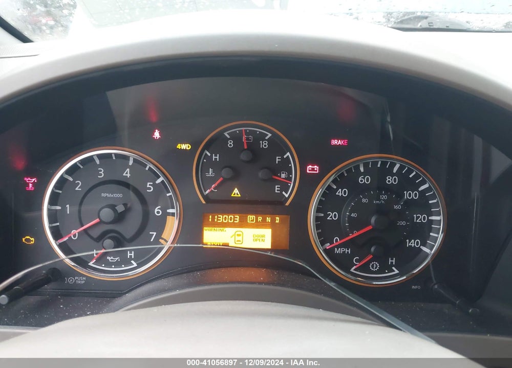 2012 NISSAN TITAN SL VIN: 1N6BA0EC9CN322892