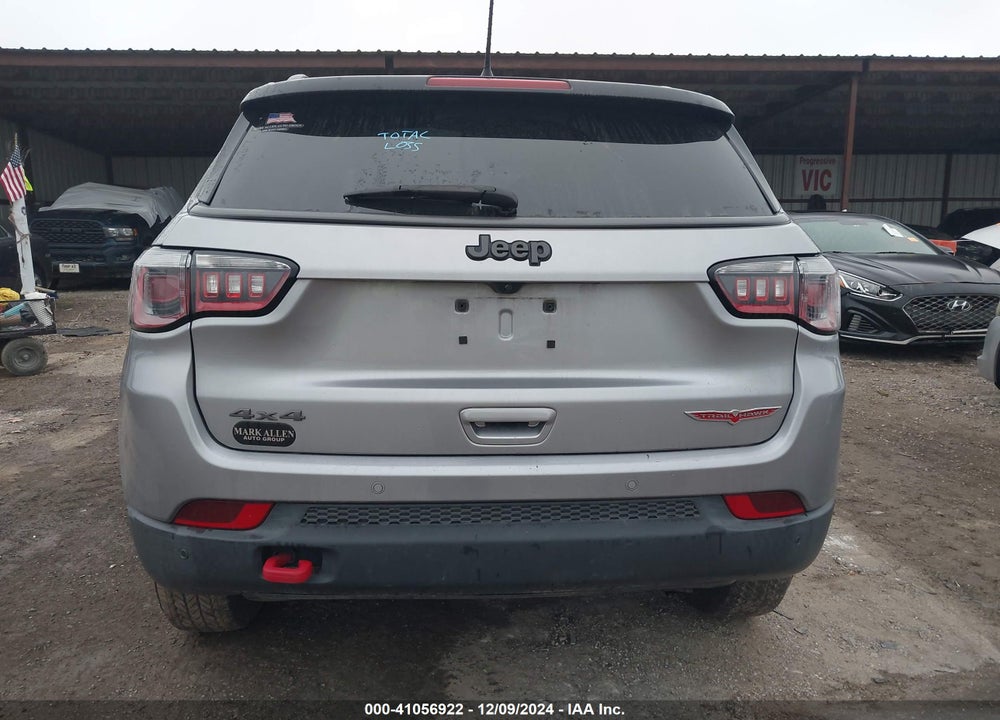 2018 JEEP COMPASS TRAILHAWK 4X4 VIN: 3C4NJDDB6JT200147