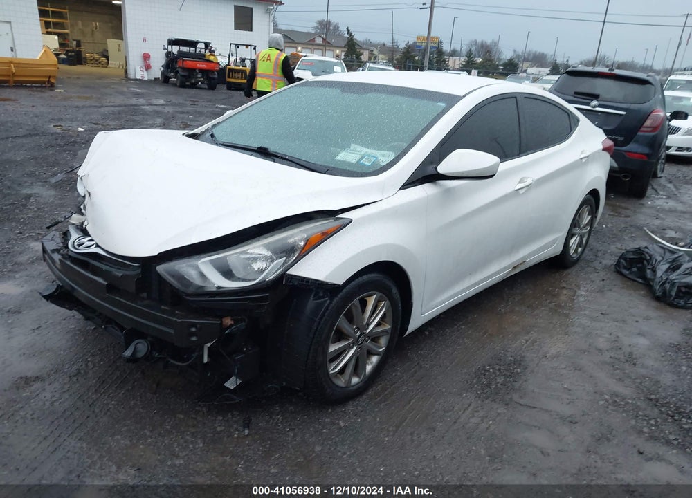 2014 HYUNDAI ELANTRA SE VIN: 5NPDH4AE2EH502983