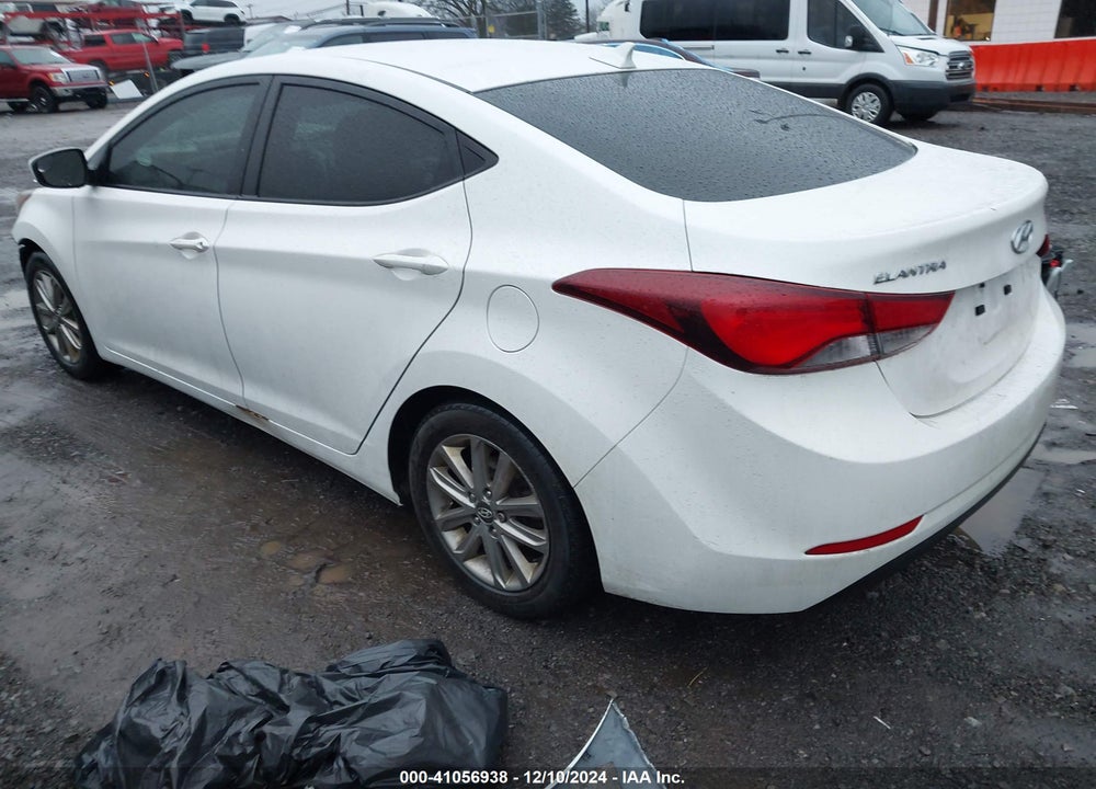 2014 HYUNDAI ELANTRA SE VIN: 5NPDH4AE2EH502983