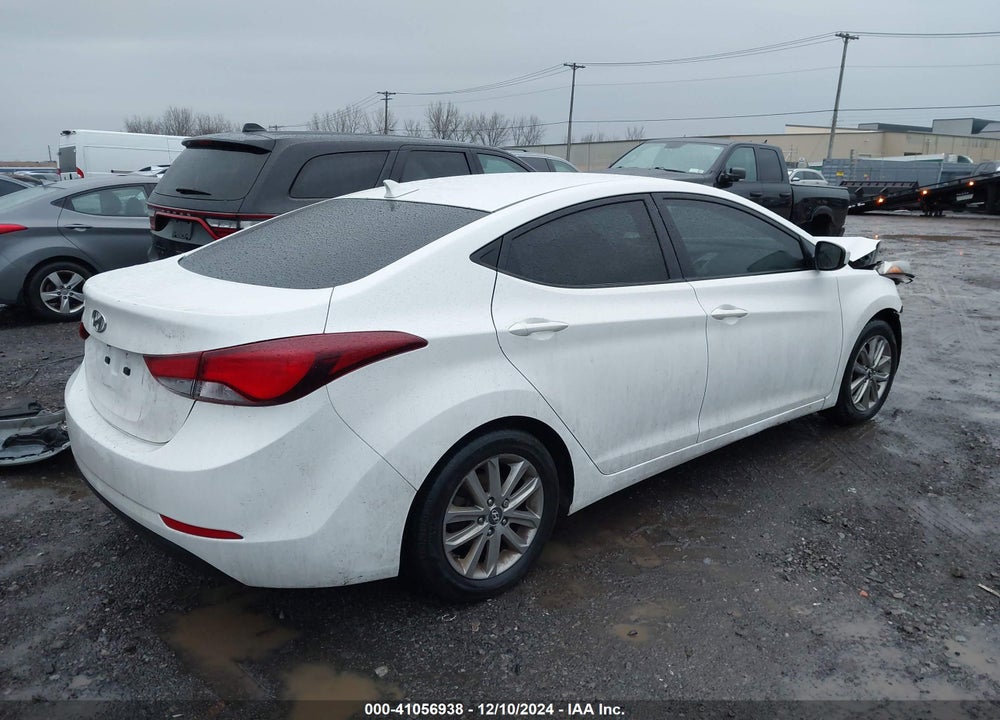2014 HYUNDAI ELANTRA SE VIN: 5NPDH4AE2EH502983