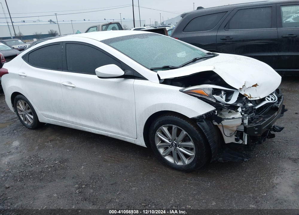 2014 HYUNDAI ELANTRA SE VIN: 5NPDH4AE2EH502983