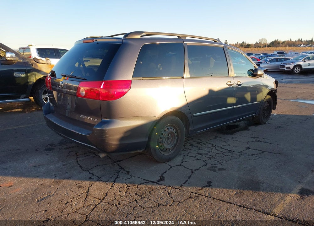 2008 TOYOTA SIENNA LE VIN: 5TDZK23C88S162650