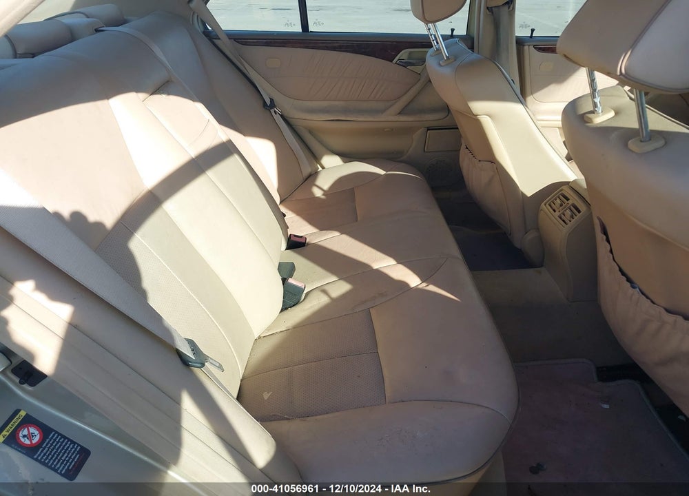 2001 MERCEDES-BENZ E 430 VIN: WDBJF70J81B234346