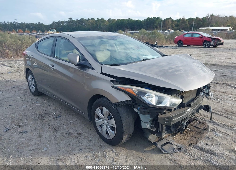 2016 HYUNDAI ELANTRA SE VIN: 5NPDH4AE7GH714359