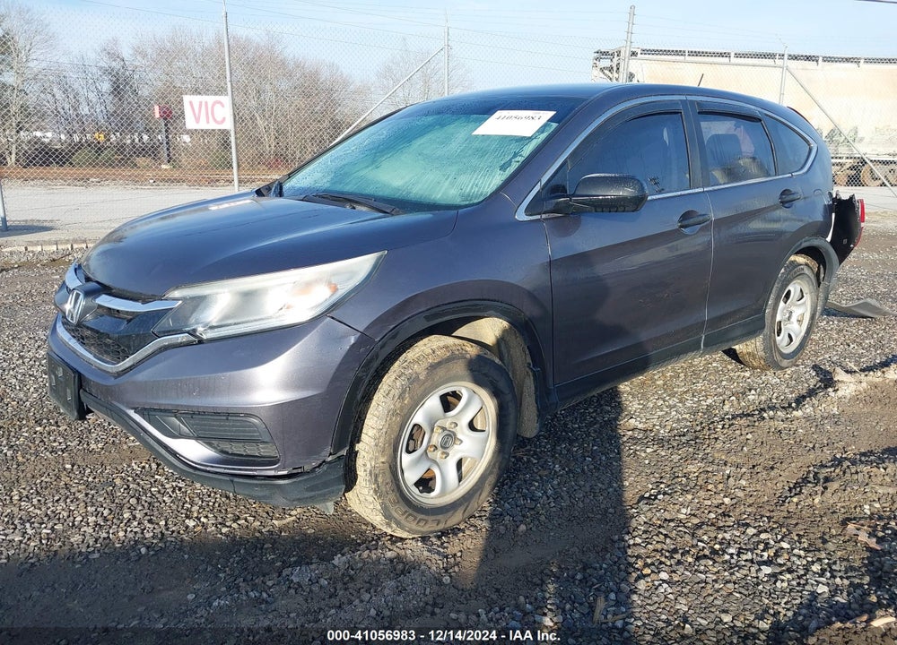 2016 HONDA CR-V LX VIN: 2HKRM4H35GH610846