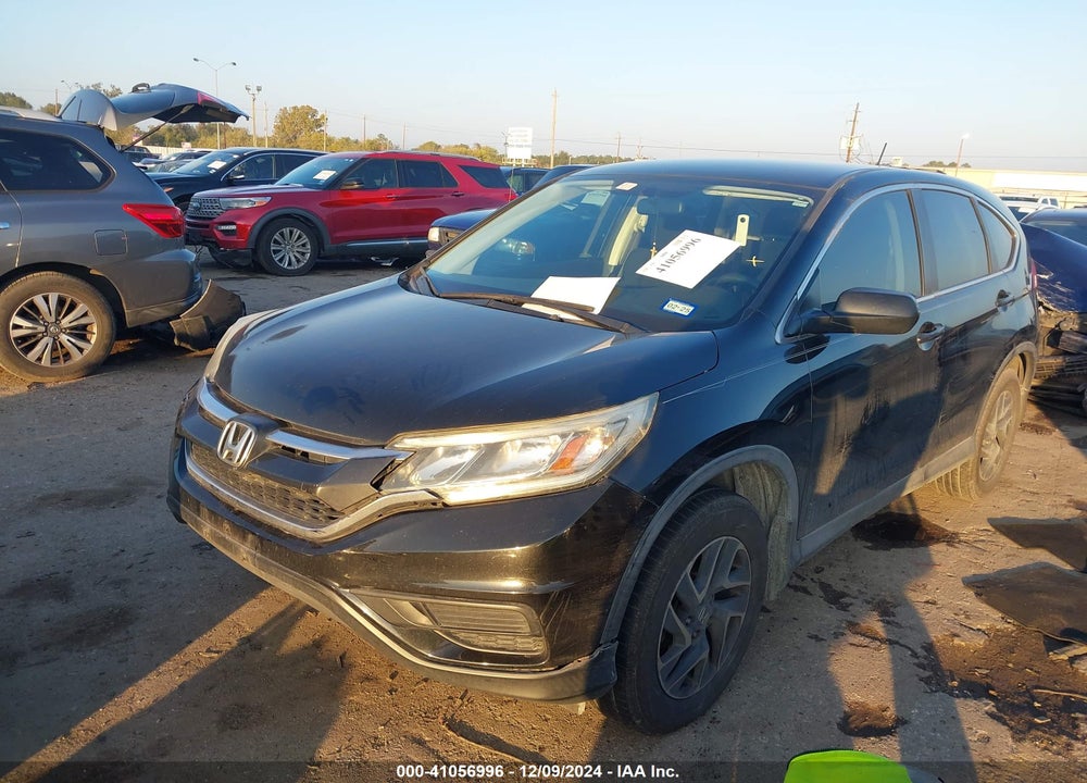 2016 HONDA CR-V SE VIN: 5J6RM3H41GL005439