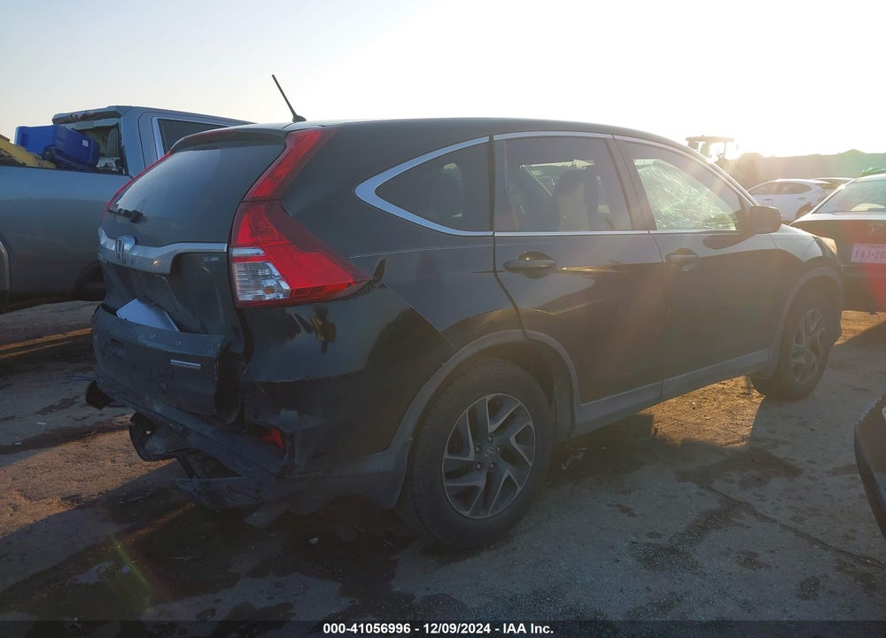2016 HONDA CR-V SE VIN: 5J6RM3H41GL005439